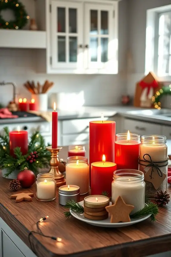 cozy holiday scented ambiance