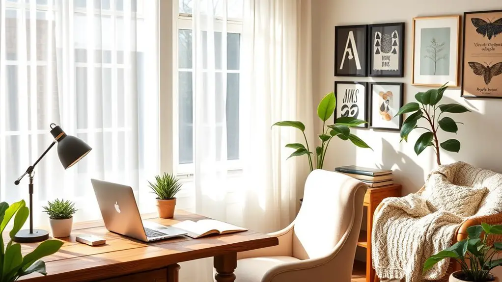 cozy home office inspiration