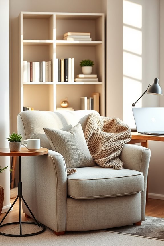 cozy home office retreat