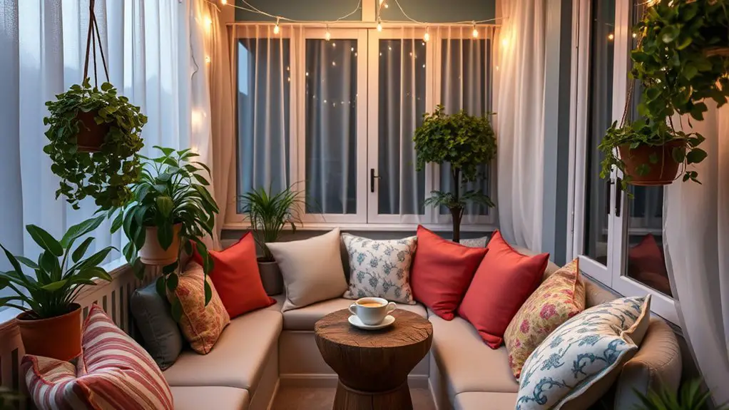 cozy indoor balcony designs