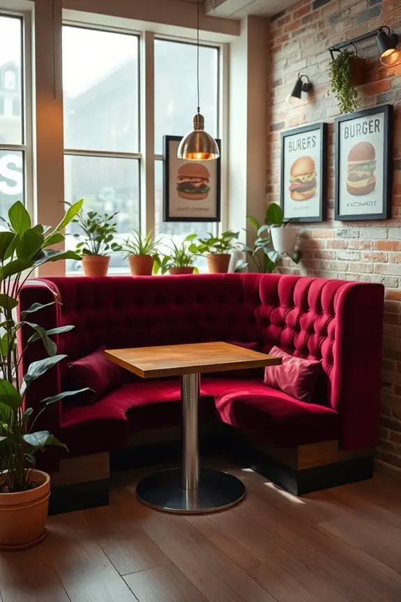 cozy intimate dining spaces