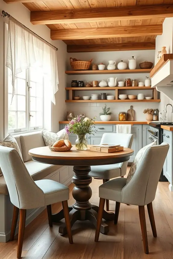 cozy inviting breakfast retreat