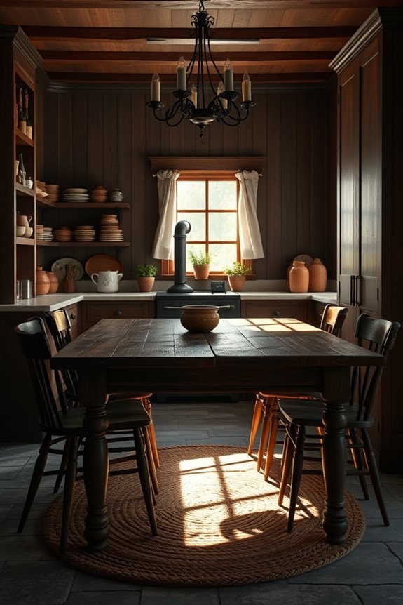 cozy inviting cottage kitchen