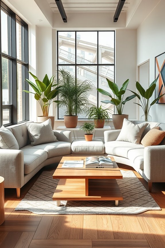 cozy inviting lounge spaces