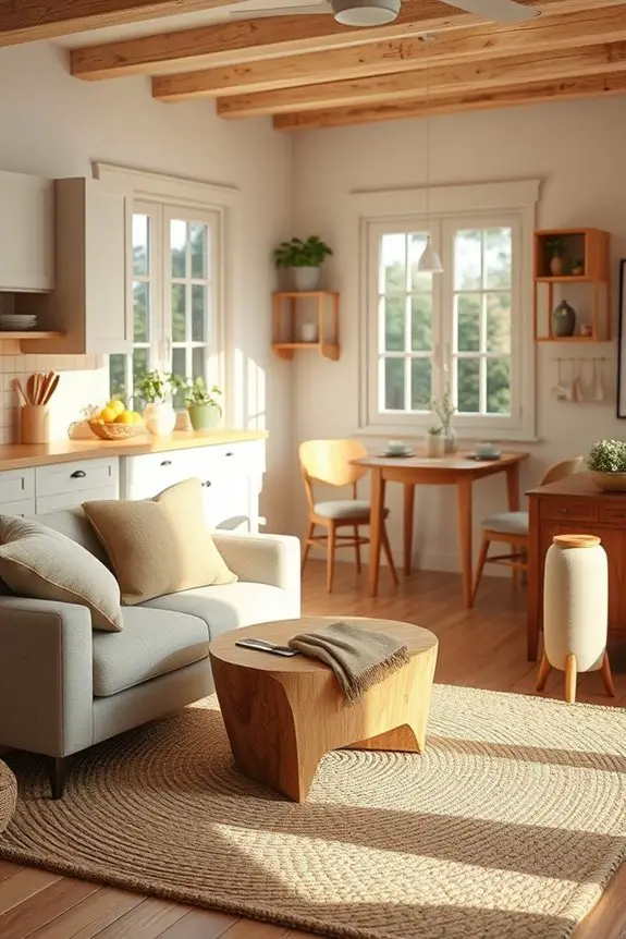 cozy inviting rustic retreat