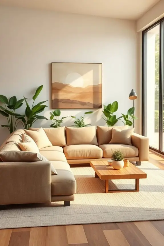 cozy inviting seating arrangement