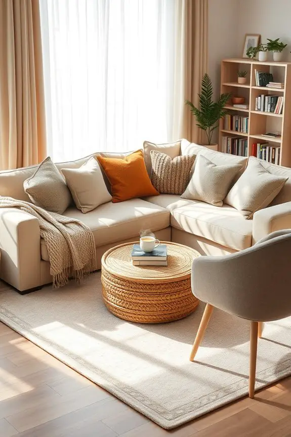 cozy inviting seating arrangements