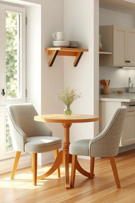 cozy kitchen breakfast nook