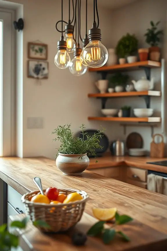 cozy kitchen lighting ideas