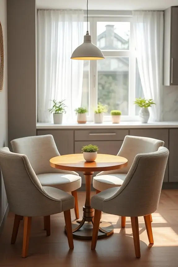 cozy kitchen nook transformation