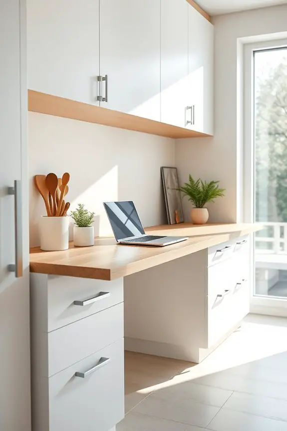 cozy kitchen workspace enhancement