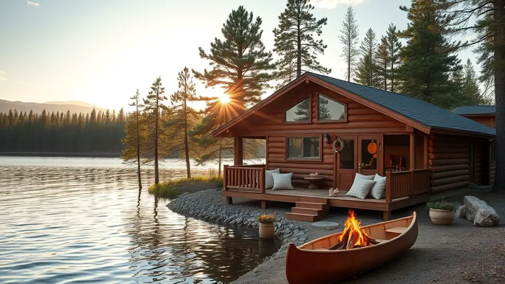 cozy lakeside retreat ideas