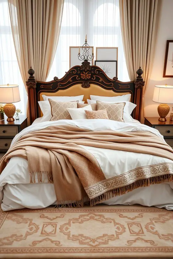 cozy layered bedding styles
