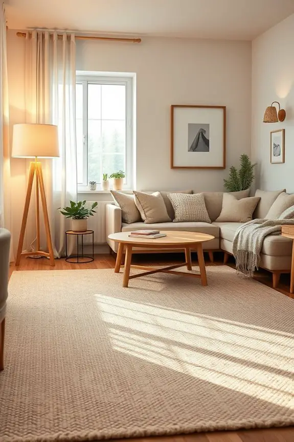 cozy layered lighting options