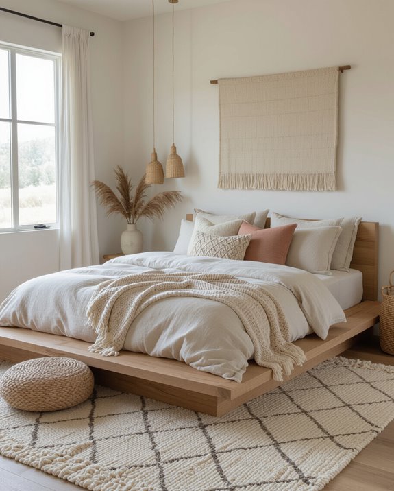 cozy layered rug aesthetics