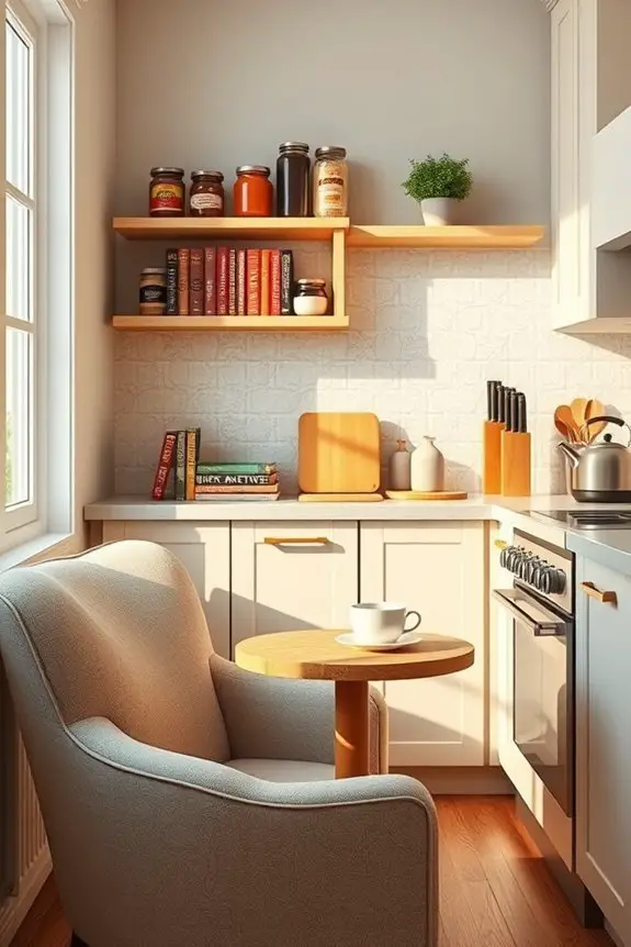 cozy literary culinary sanctuary