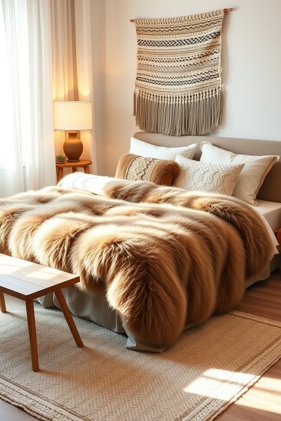 cozy luxury faux fur