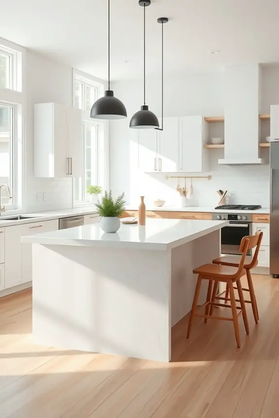 cozy minimalist kitchen elegance