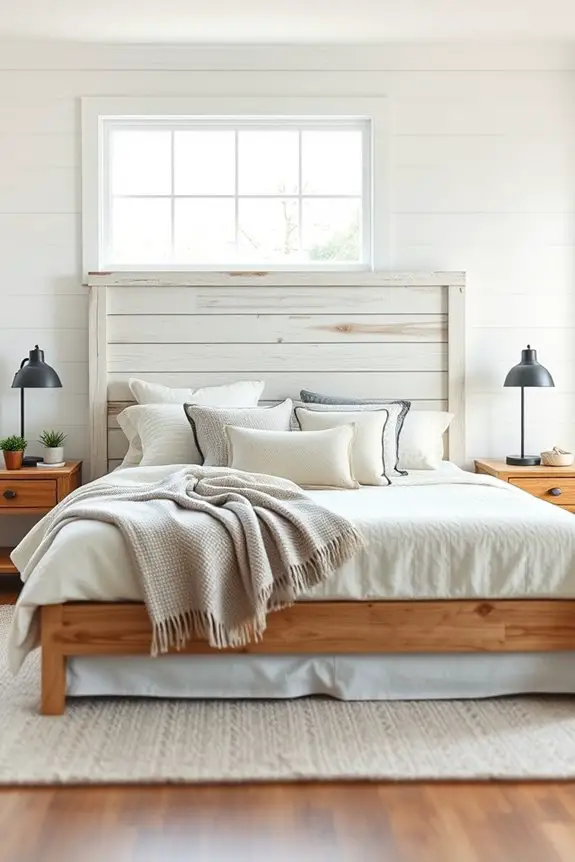 cozy modern farmhouse headboards