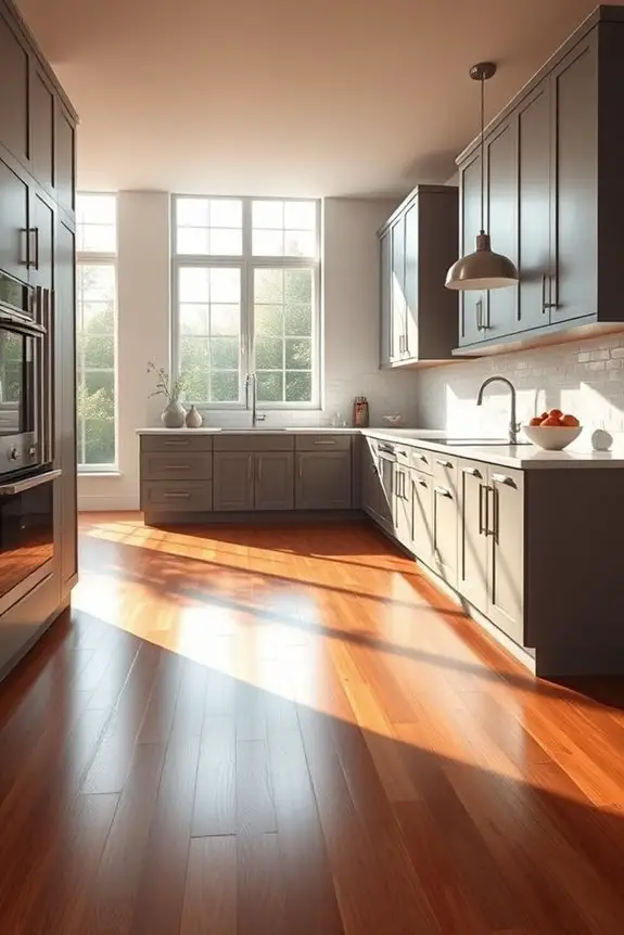 cozy modern kitchen aesthetic