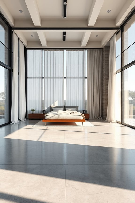 cozy modern window treatments