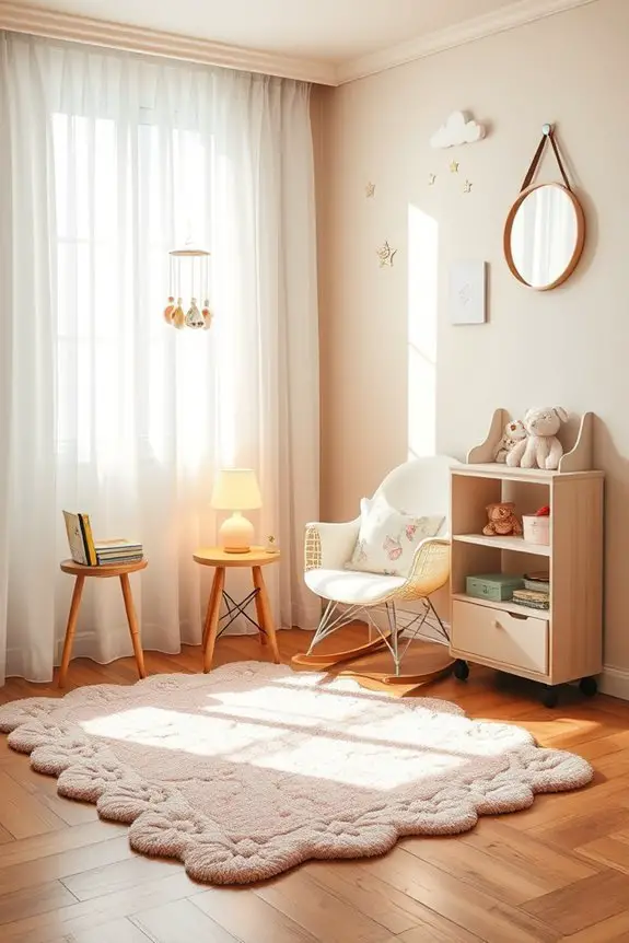 cozy multifunctional play area