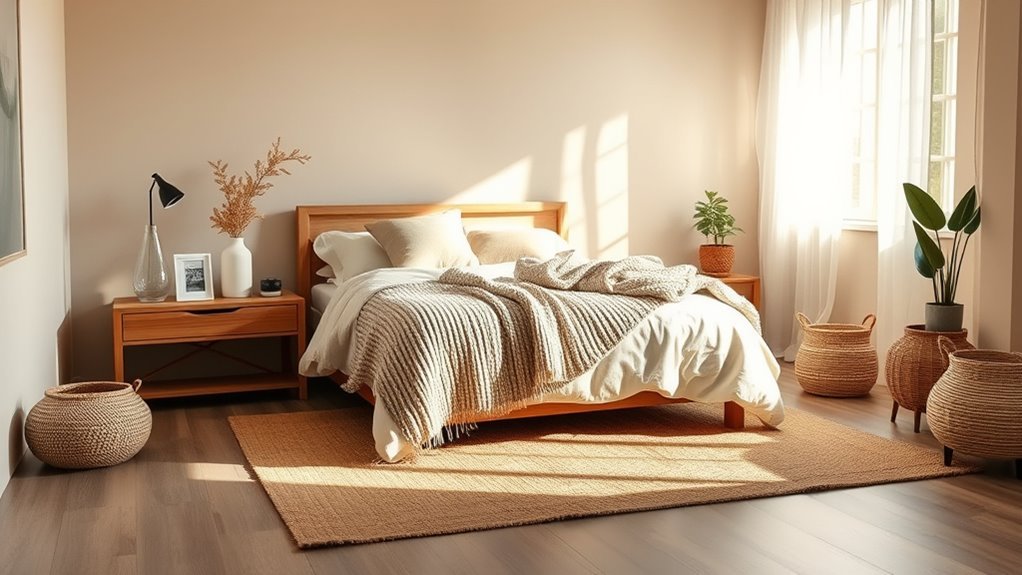cozy neutral bedroom designs