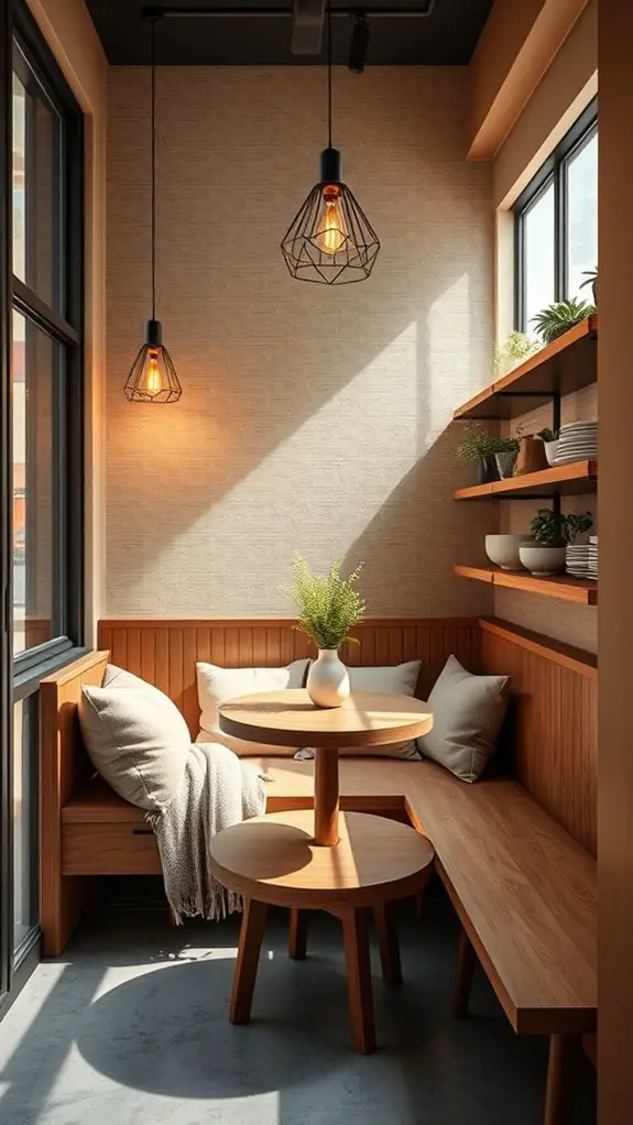 cozy nook dining experience