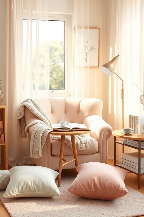 cozy nook for reading