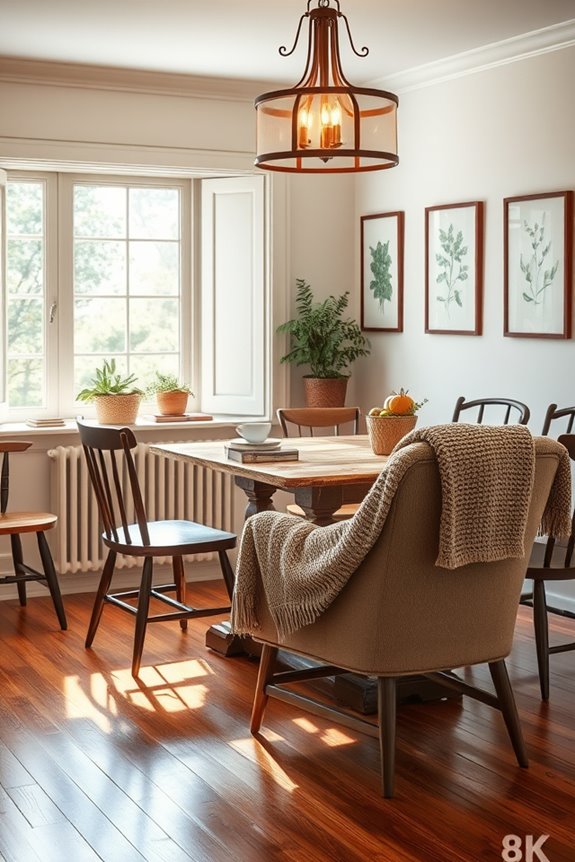 cozy nook with comfort