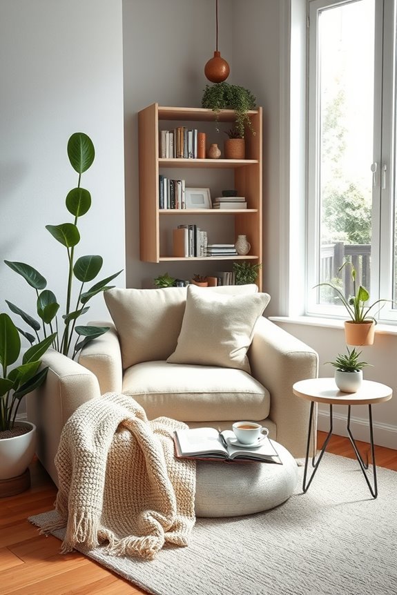 cozy office relaxation areas