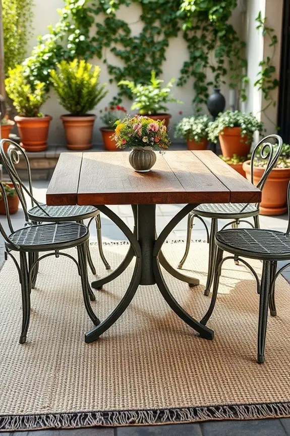 cozy outdoor caf rugs