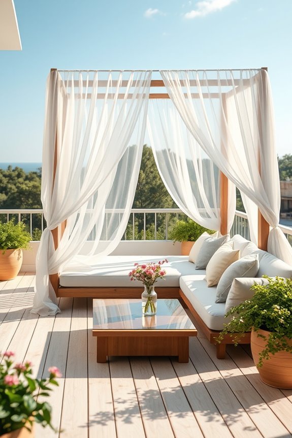 cozy outdoor canopy beds