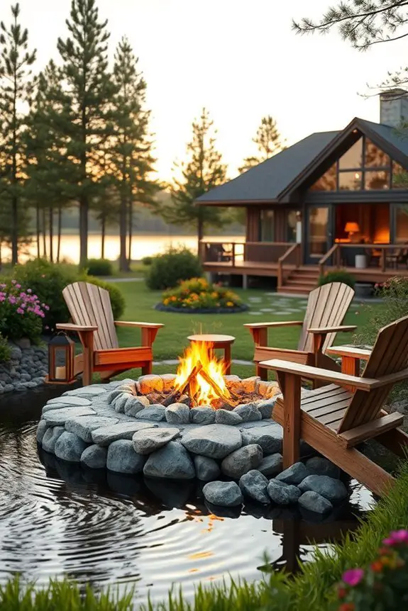 cozy outdoor fire gatherings