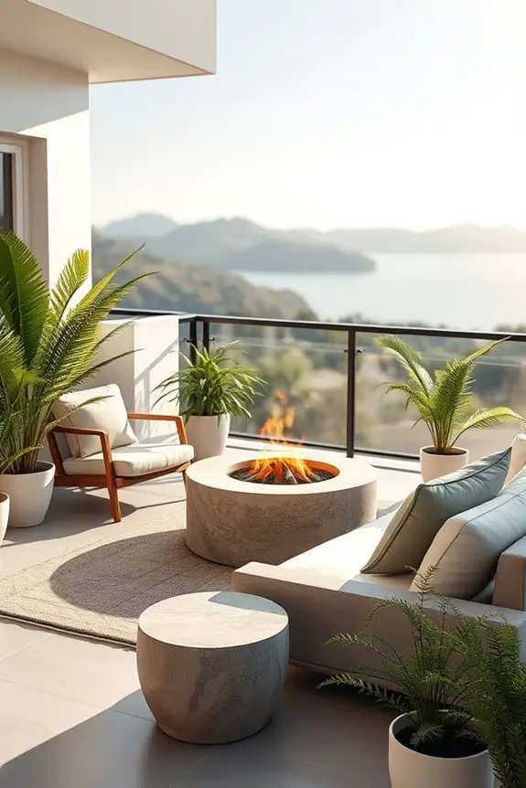 cozy outdoor fire gatherings