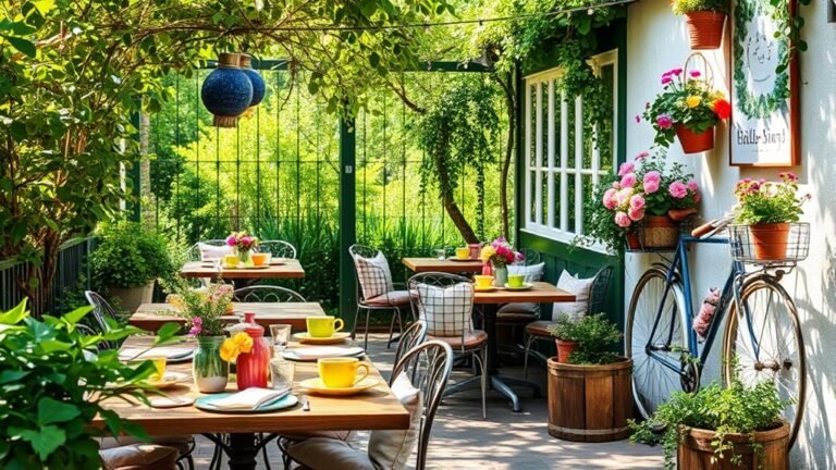 cozy outdoor garden retreats