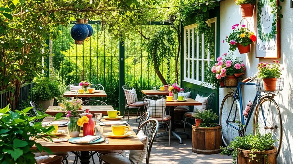 cozy outdoor garden retreats