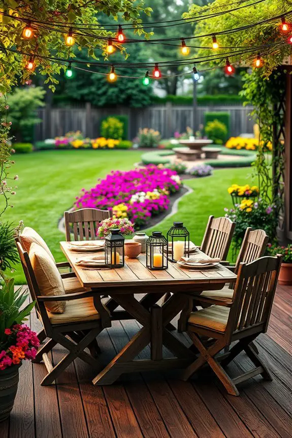 cozy outdoor gatherings illuminated