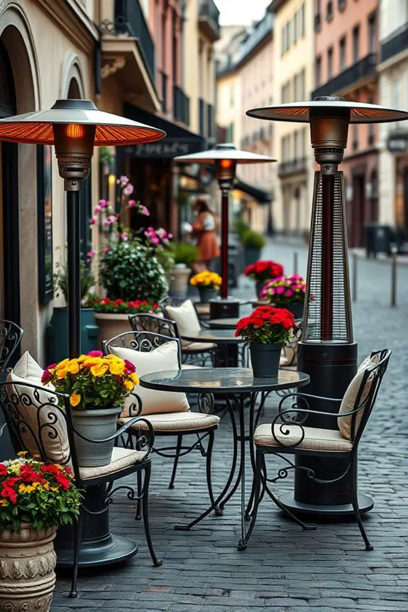 cozy outdoor heating solutions