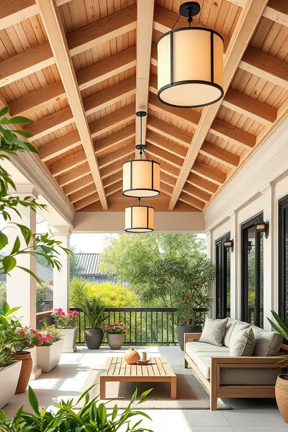 cozy outdoor living retreat