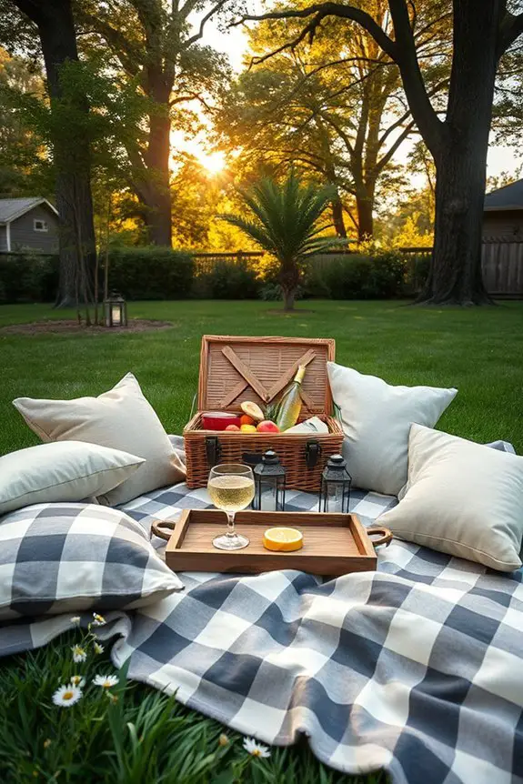 cozy outdoor picnic experience