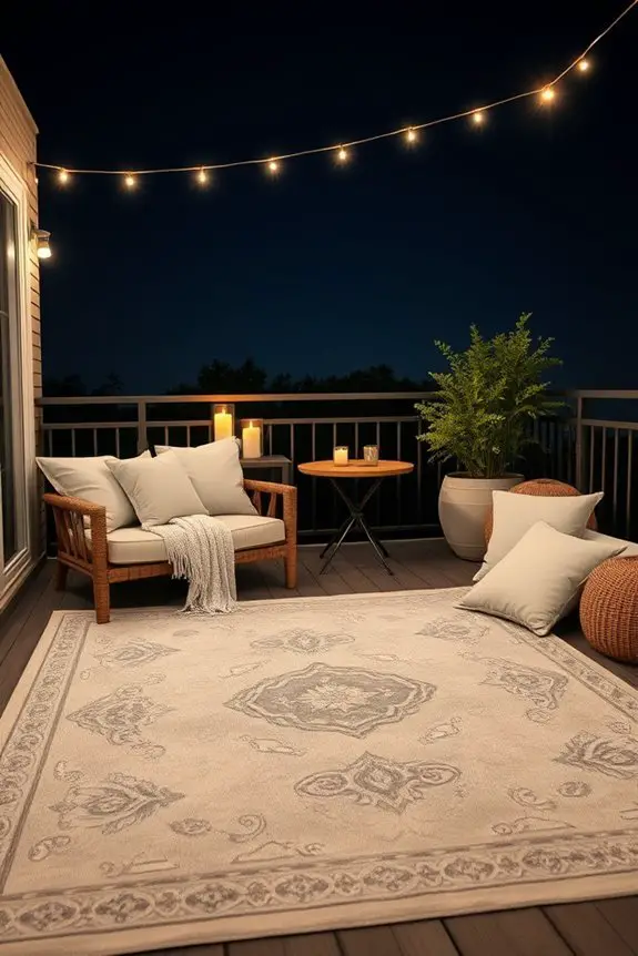 cozy outdoor rug selections