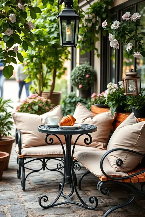 cozy outdoor seating arrangements