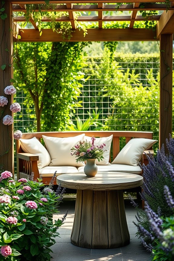 cozy outdoor seating arrangements