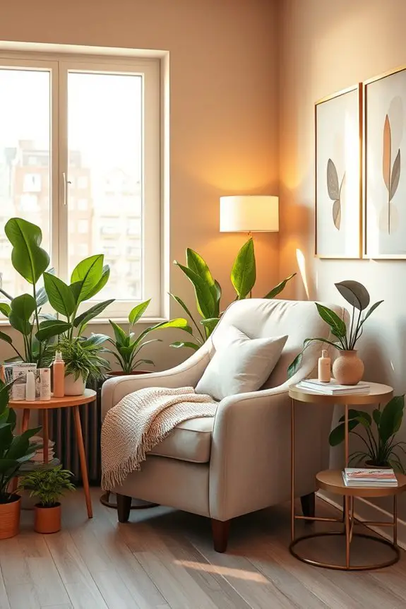 cozy private consultation spaces
