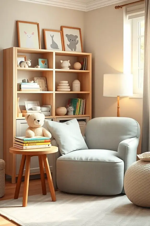 cozy reading corner design