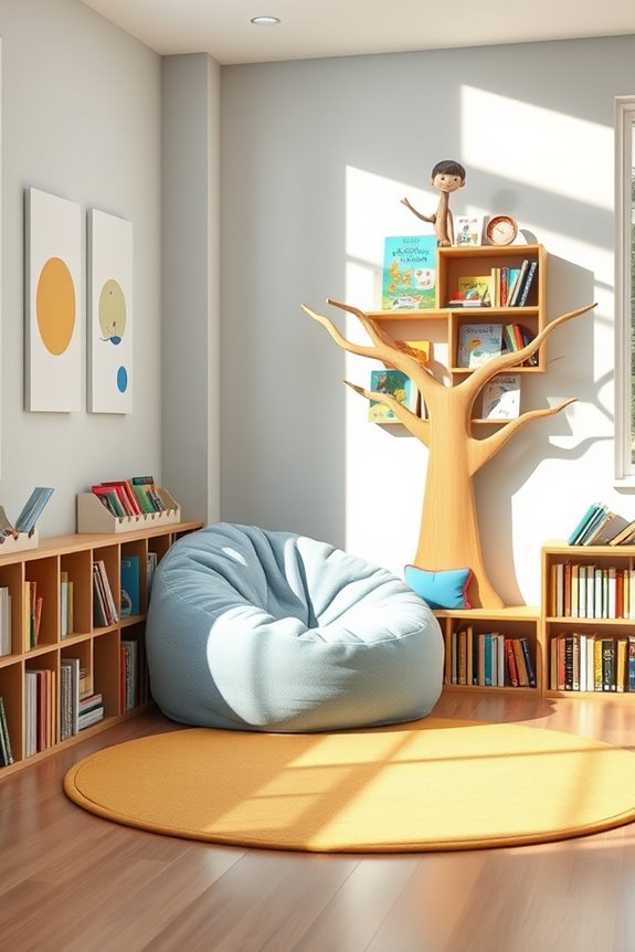 cozy reading corners created