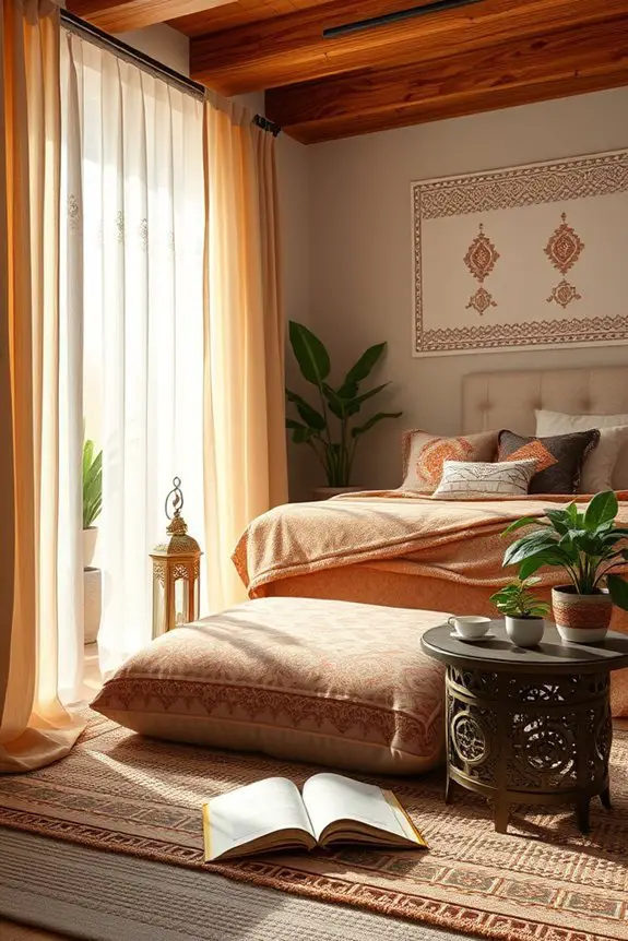 cozy reading nook design