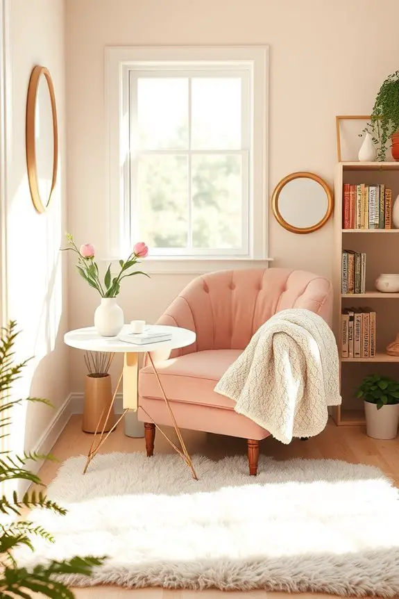 cozy reading nook retreat