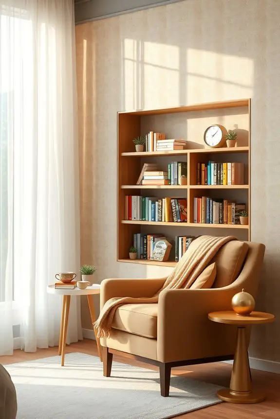 cozy reading nook retreat
